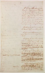 Premier projet de la Constitution des États-Unis, 1787